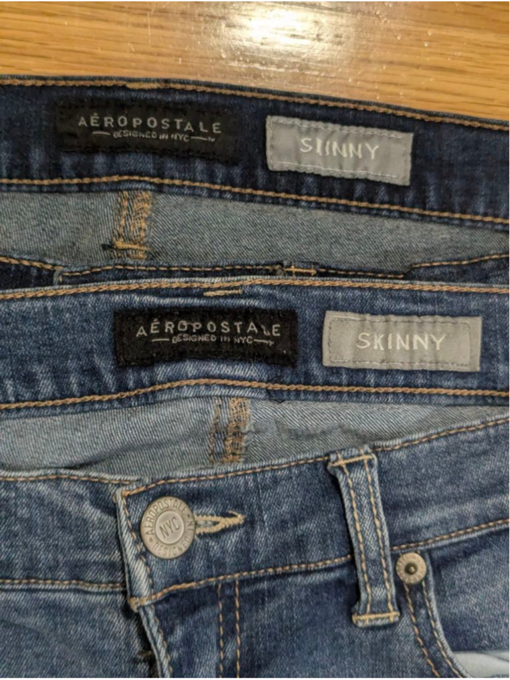 Aeropostale Skinny Jeans Set Size 10 - Picture 5 of 16